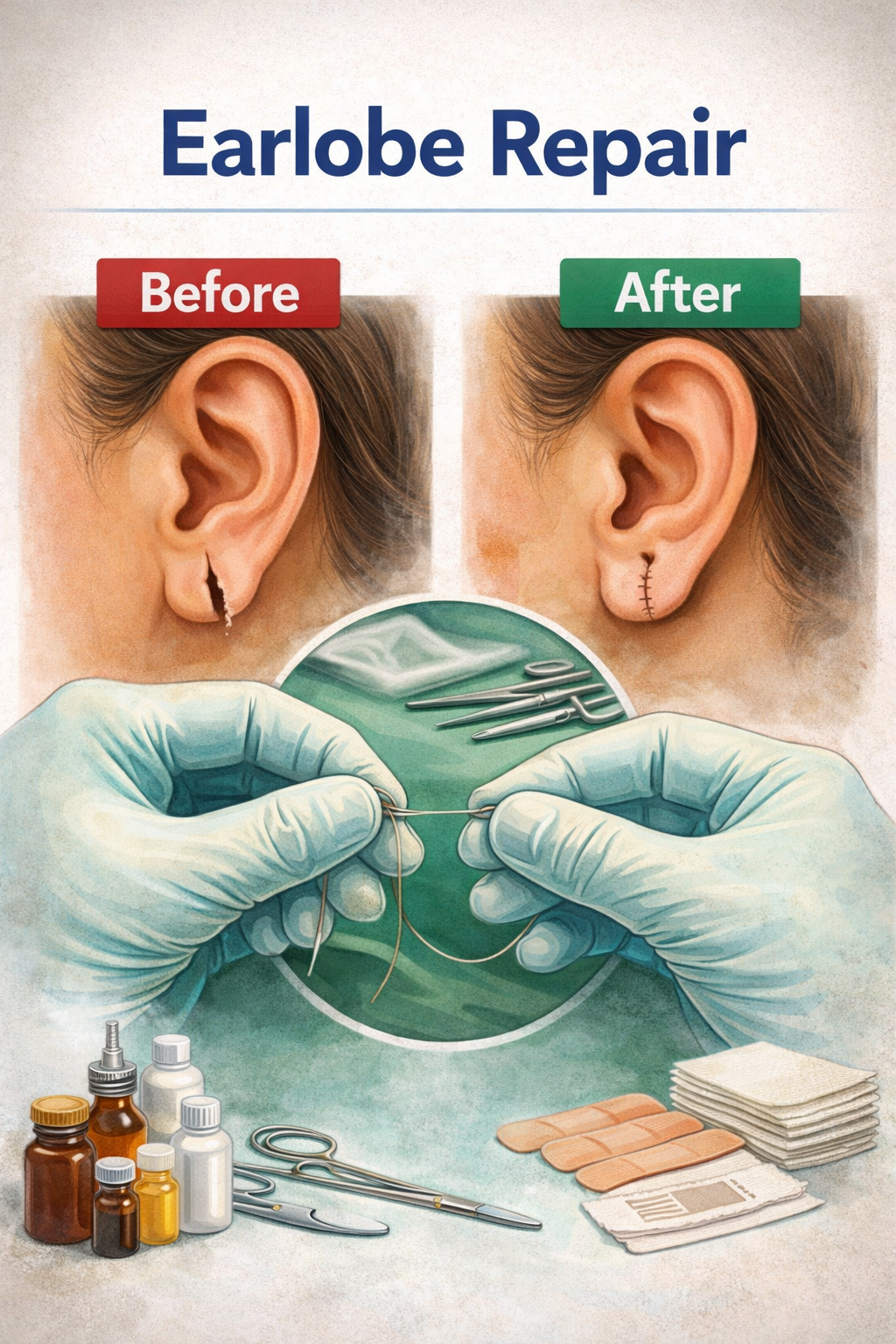Earlobe Repair